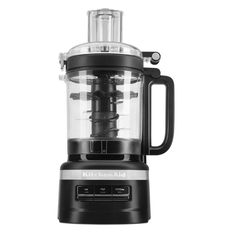 KitchenAid® 9 Cup Food Processor, Matte Black