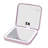 Supercute Lighted Compact Mirror with Touch Sensor Switch for Adjustable Brightness 2X Magnification-104281728
