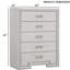 Meuble de chambre à coucher style transitionnel 1 pièce