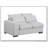 Tatman Linen Blend Sectional With 2 Ottomans-876167998
