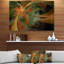 «Symmetric Orange Digital Fractal Flower», impression sur toile tendue-2076715852-2065879208