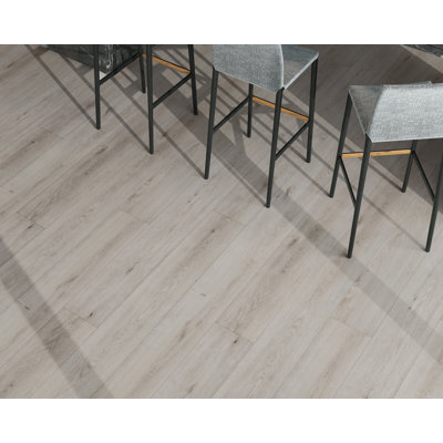 7" x 60" x 6mm Oak Click Lock SPC Luxury Vinyl Plank