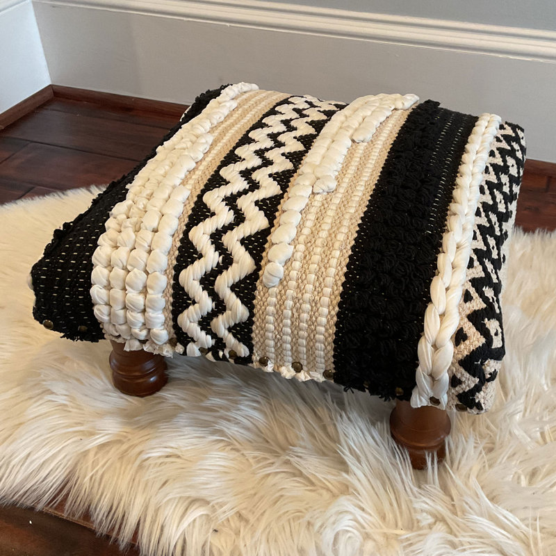 Solid Wood Accent Stool