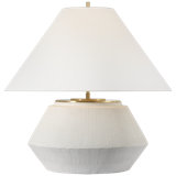 Thomas O'Brien Aten Table Lamp with Linen Shade