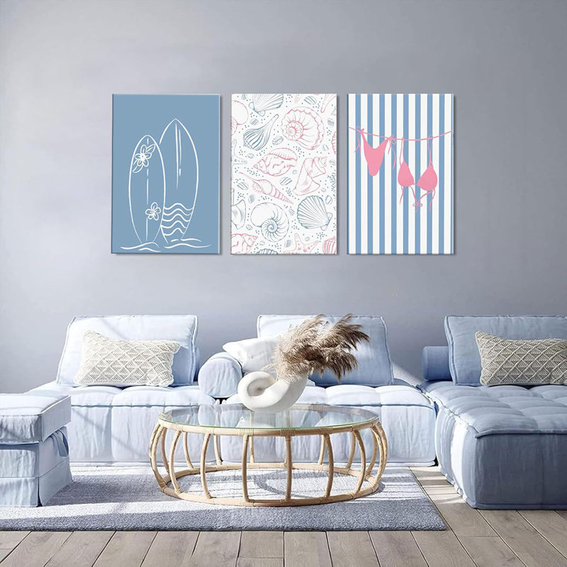3 Piece Wrapped Canvas Print