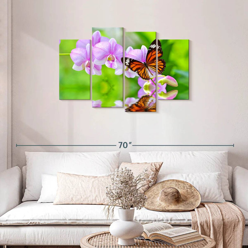 Papillon de printemps Brampt, H 27 po x l 43 po