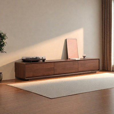 Classic simple full drawer design TV cabinet