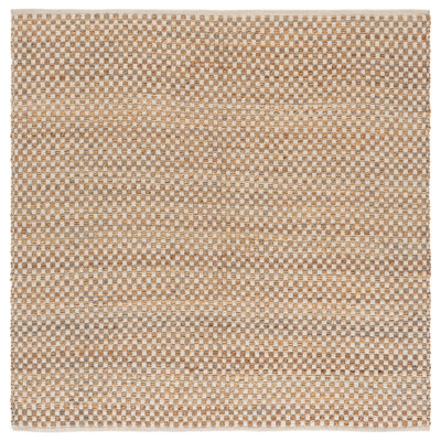 Organica 450 Flatweave Cotton; Jute Geometric Rug
