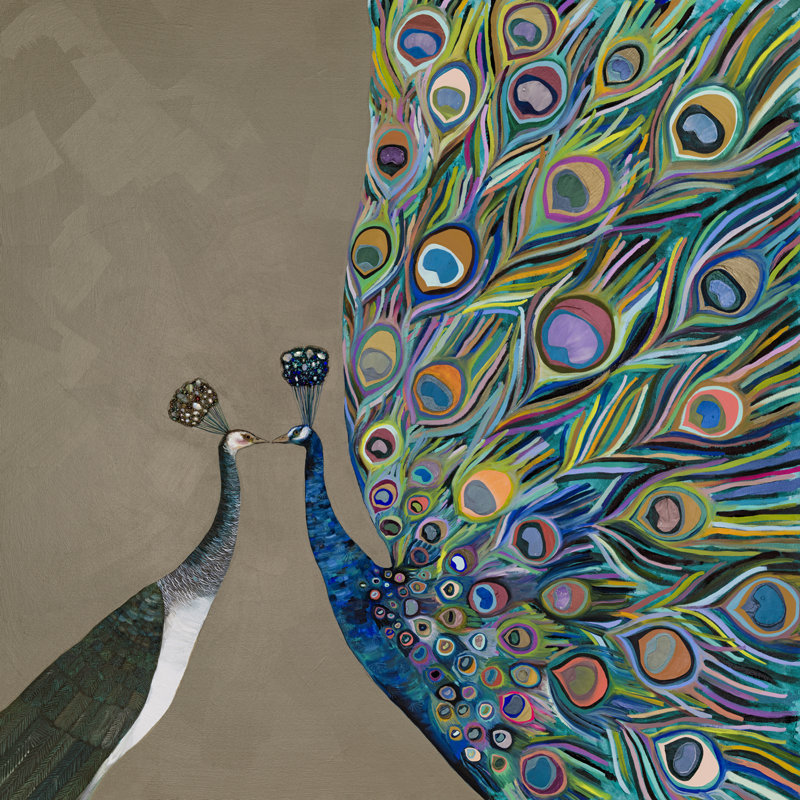 " I Like Your Crown " by Eli Halpin, 16" H x 16" W