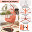 Chaise hamac confortable en rotin Pe