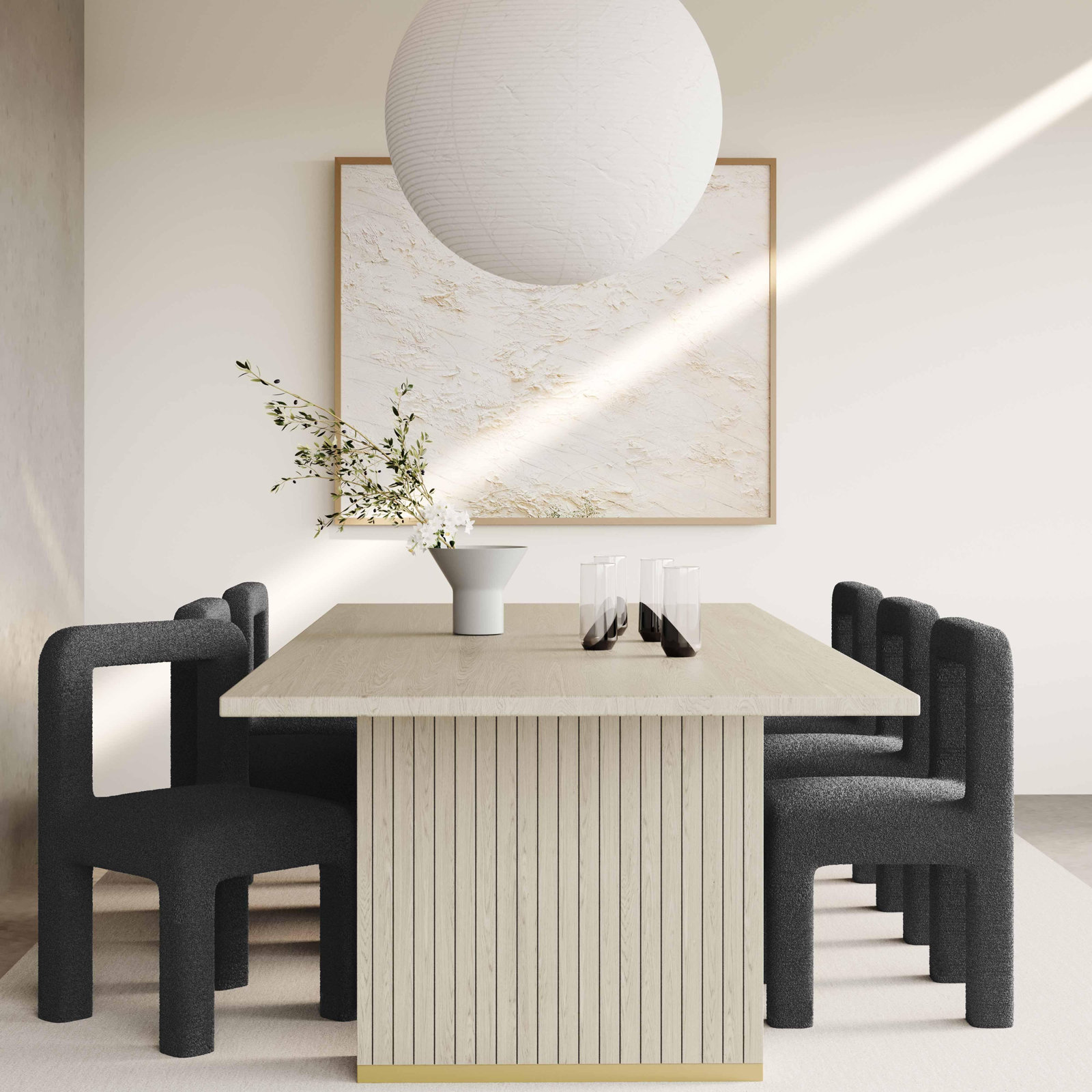 Blitz Side Chair, Black