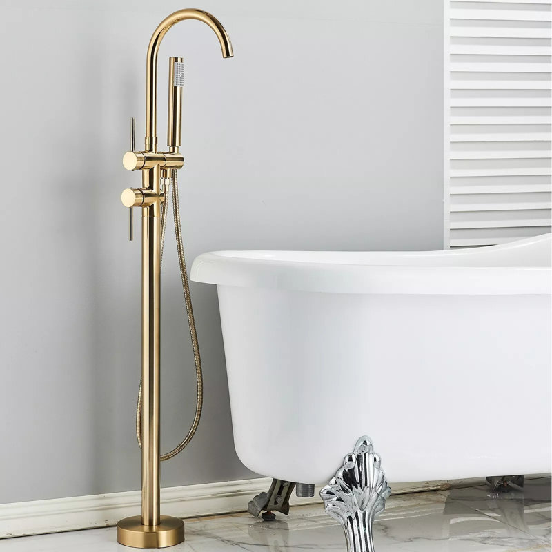 Robinet de baignoire autoportant pour salle de bain