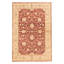 Tapis bourgogne torsadé Chobi 6 pi 0 po x 9 pi 0 po
