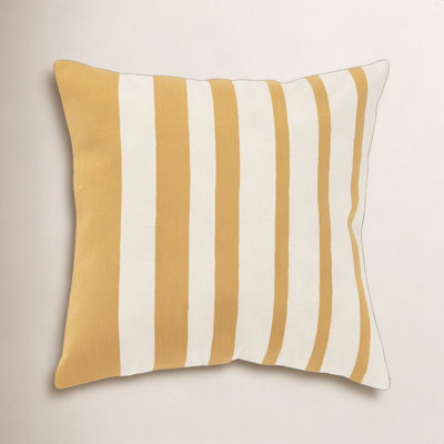 Karka 20" x 20" Embroidered Throw Pillow