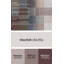 Tapis gris/rose/rouge contemporain-253160719