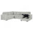 Thurston Grey Sleeper Sectional Sofa