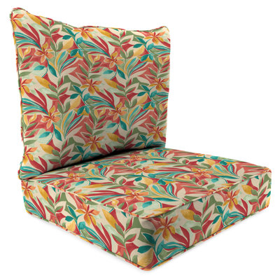 24" x 47" Outdoor Deep Seat Chair Cushion with Welt