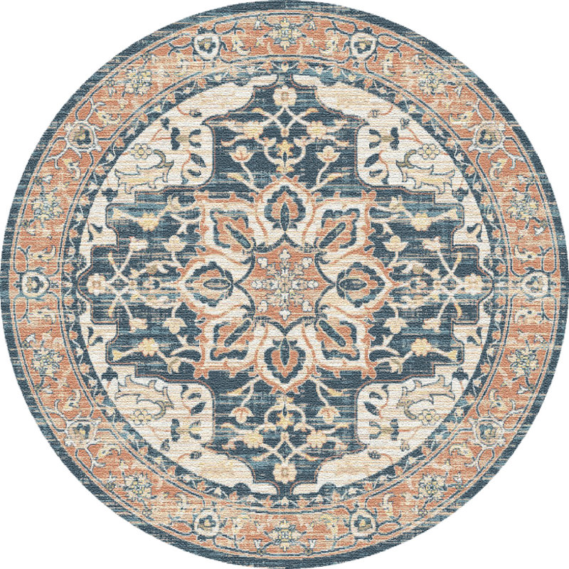 Igikpak Oriental Indoor Rug, Round 5'3"