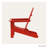 POLYWOOD Classic Adirondack Folding Adirondack Chair-9551954