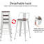 Ensemble de 4 tabourets de bar et de comptoir pivotants Tauber-1093539037-1093539029