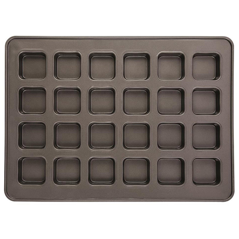 Culinary Edge Non-Stick Steel Muffin Pan with Lid