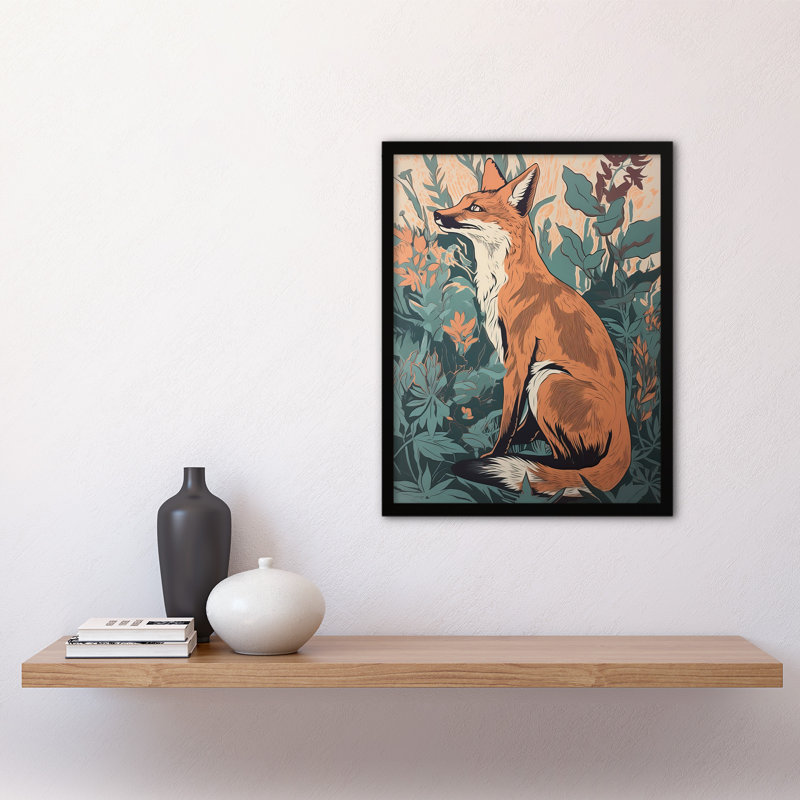 Alisandra Sly Fox by George Sinclair - Single Picture Frame Print