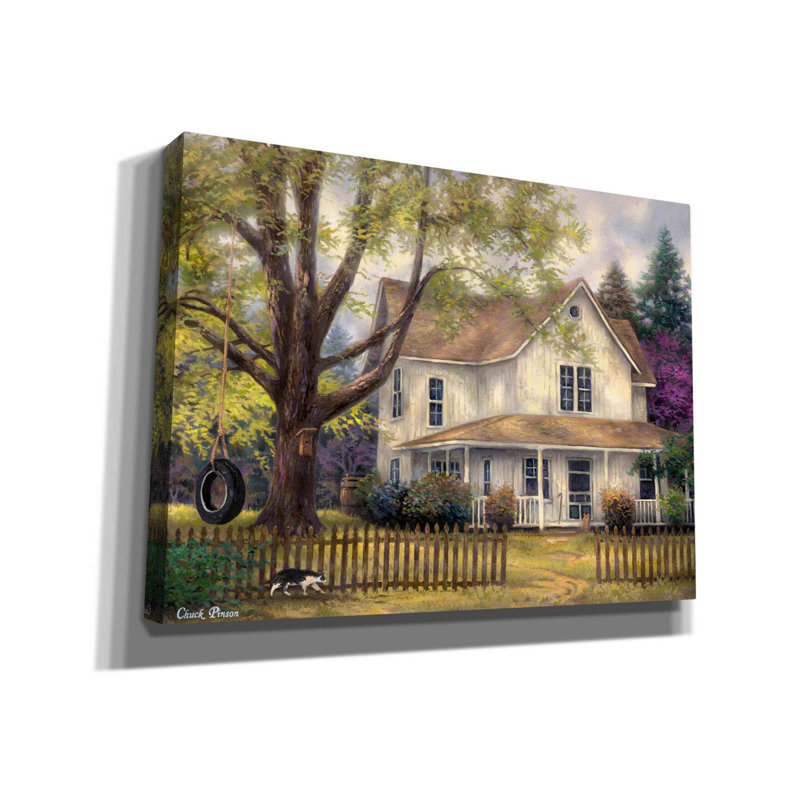 'Simple Country' by Chuck Pinson, Canvas Wall Art, 54" W x 40" H x 1.5" D