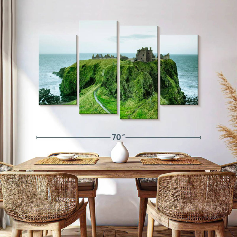 Lilie Dunnottar Castle, H 42 po x l 68 po