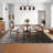 Modern Abstract Area Rug, Washable Rugs for Living Room, Non Slip & Stain Resistant Ombre Print Accent Carpet, Low Pile Home Decor Floor Decoration Mat-1337440137-1339440413