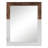 Owings Solid Wood Rectangle Wall Mirror