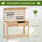 Outsunny Potting Bench Table