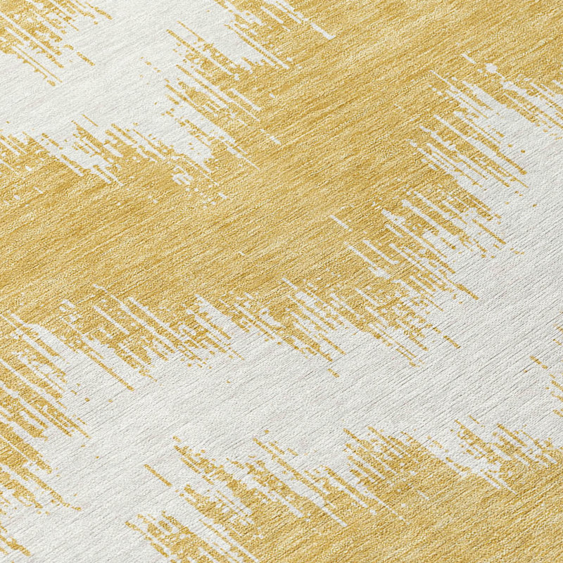 Malek Indoor/Outdoor Area Rug with Non-Slip Backing, Rectangle 2'6" x 3'10"