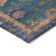 Machine Washable Indoor/Outdoor Xhevrie Teal Rug