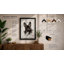 French Bulldog Study Japandi - Framed Print-469955300-469955303