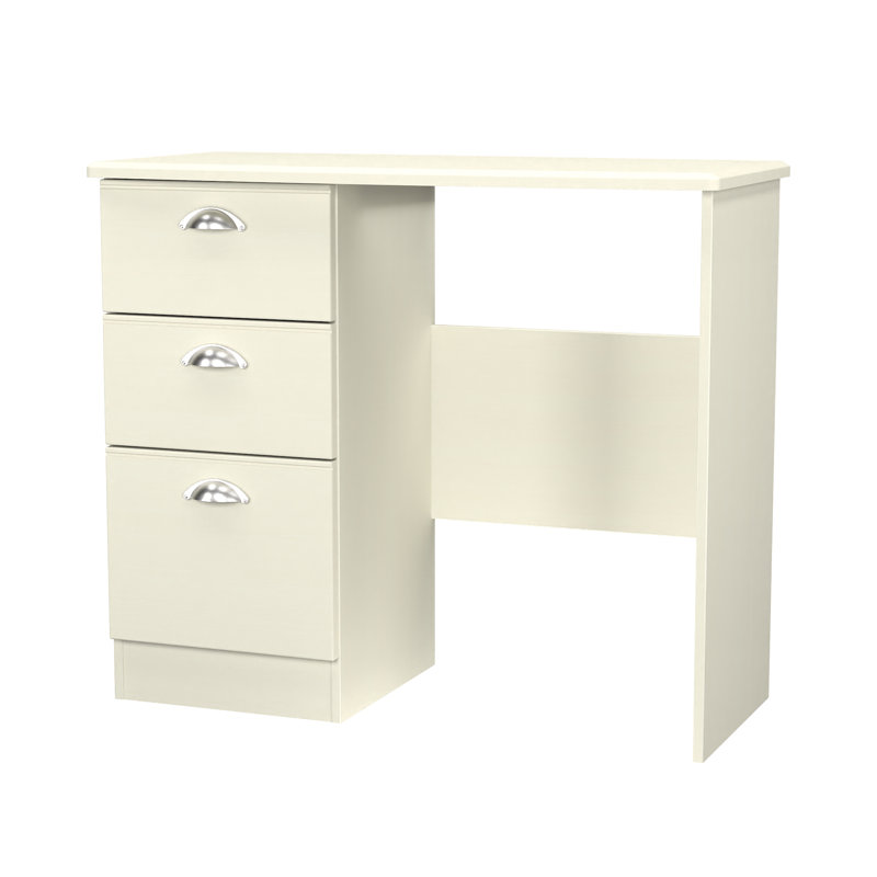 Conners 3 Drawer Vanity (Ready Assembled), Cream Ash