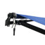 Auvent de patio motorisé rétractable - cadre noir-45055534-109247239-45055528