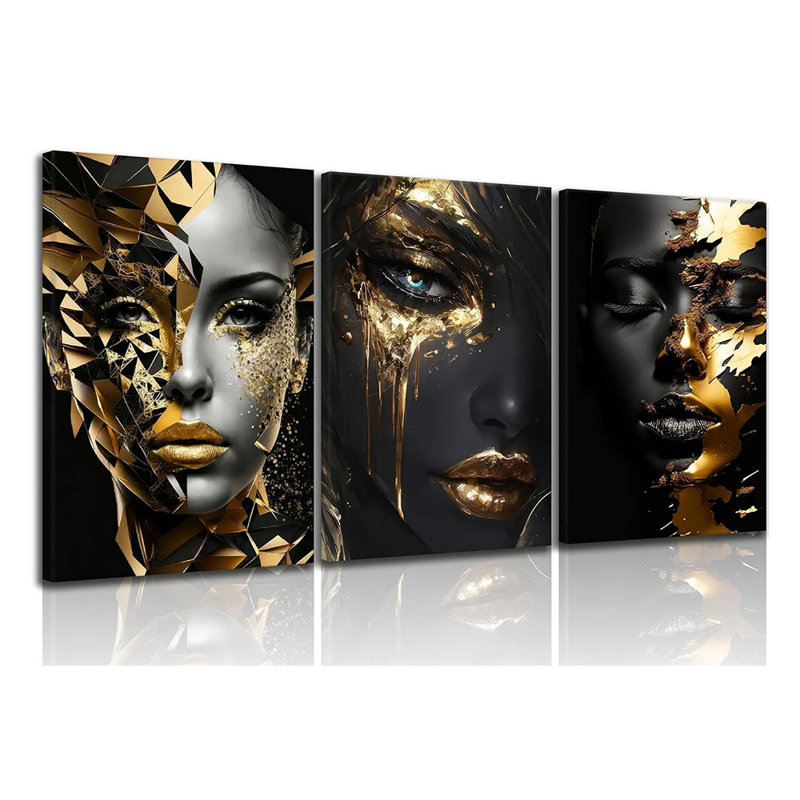 3 Piece Wrapped Canvas Print