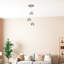 Kerry 3 - Light Silver Cluster Pendant-9439191