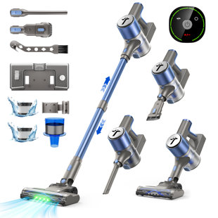 Aspirateur-balai ultra-léger avec brosses 2-en-1 Teendow