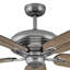 Ventilateur de plafond d'intérieur 60 po avec commande murale à 6 vitesses Hinkley Grander-1534067601