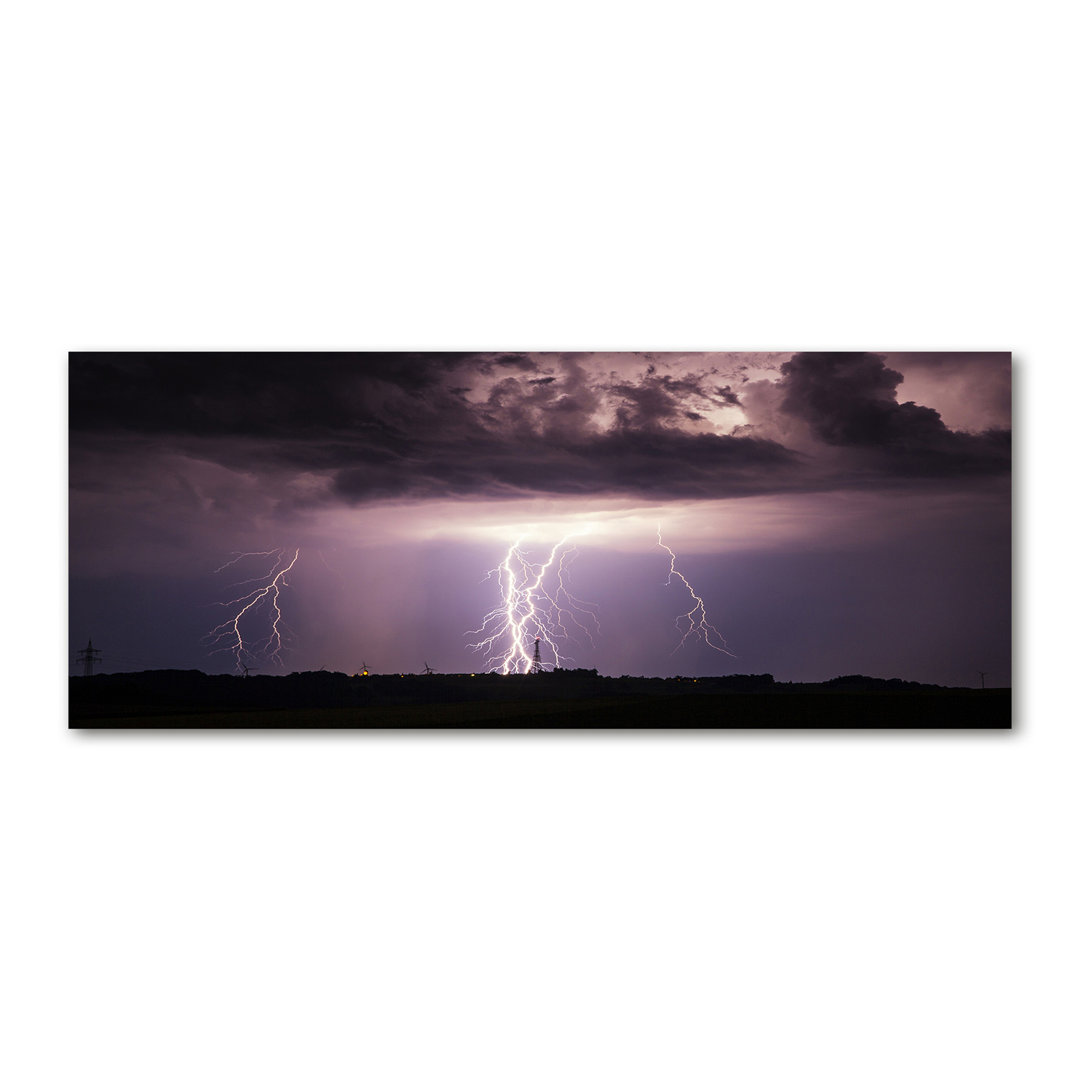 Thunderstorm - Kunstdrucke auf Leinwand - Wrapped Canvas