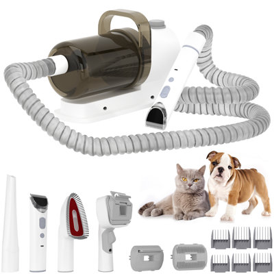 7-in-1 Multifunctional Pet Grooming & Vacuum Suction Kit