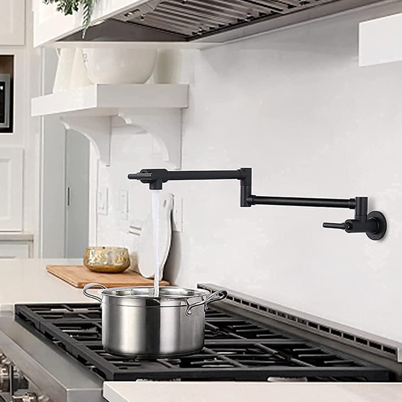 Naiyafly Kitchen Faucet, Matte Black