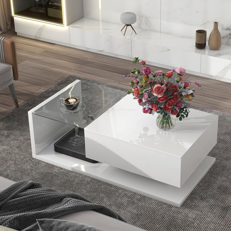 Table basse Modern, Blanc