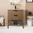 30'' Single Bathroom Vanity with Manufactured Wood Top-1205377160-1205377175-1198542946