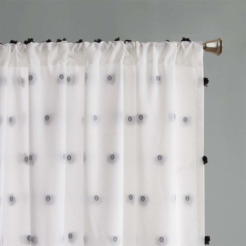 Rideau en polyester Teniyah
