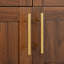 Tall Arched Pantry Cabinet with Power Outlet & LED Light and Adjustable Shelves-131983025