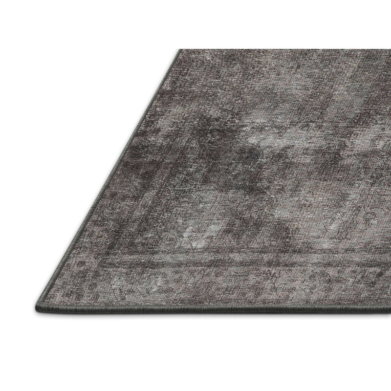 Tapis en laine brun, Rectangle 5 pi x 8 pi
