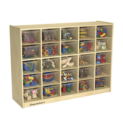 Mobile Compartment Cubby with Trays