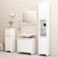 Airam 59.85cm Single Bathroom Vanity Base Only-1158041186